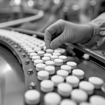 Person working on tech interface